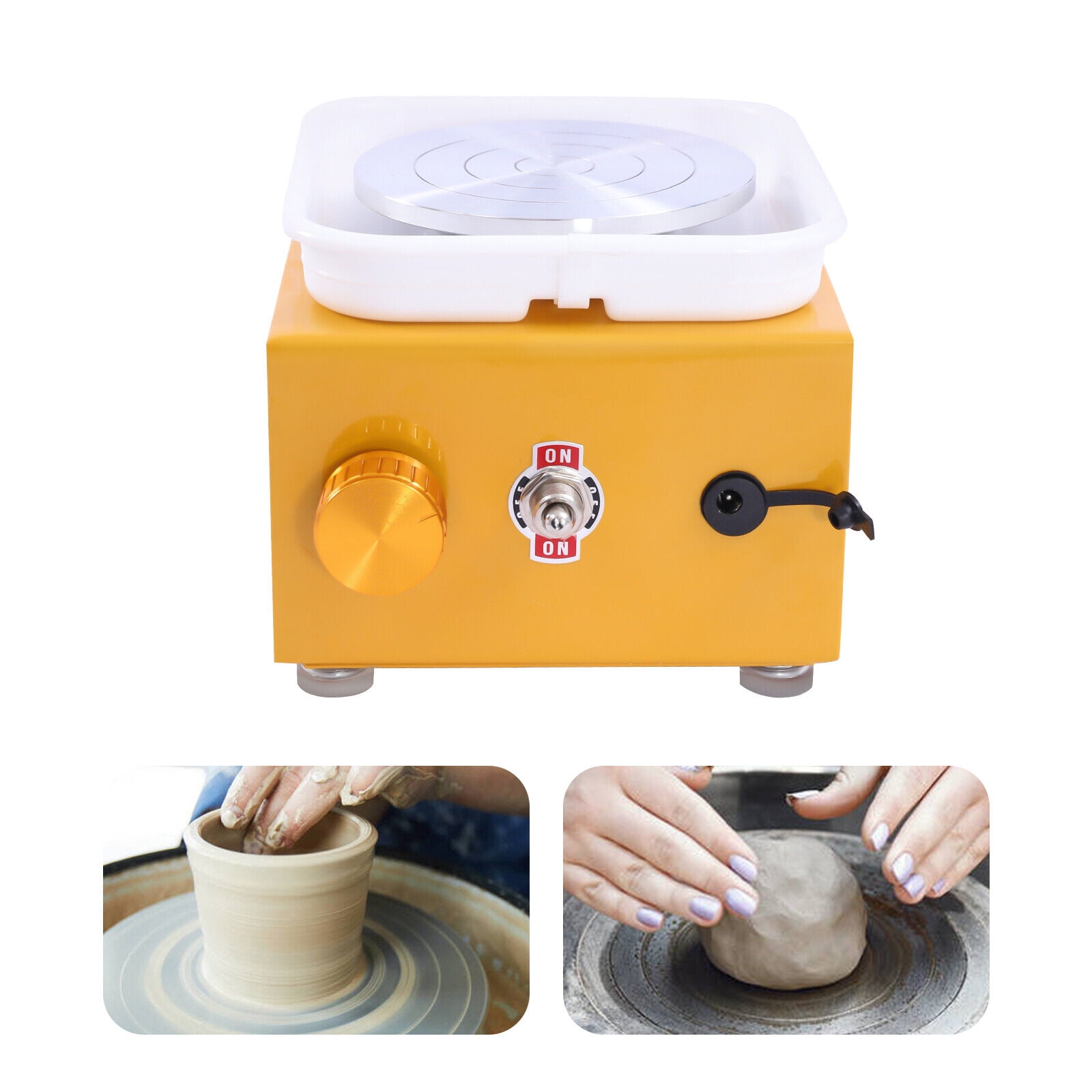 Miumaeov Electric Pottery Wheel Forming Machine Ceramic Work Clay Art