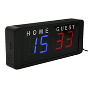 Miumaeov Electronic Basketball Scoreboard Professional LED Digital Display Score Board with Remote