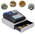 thumbnail image 1 of Miumaeov Electronic Cash Register, Electronic POS System Cash Register with 48-Keys 8-bit LED Digital Display for Restaurants, Supermarkets, Convenience Stores, 1 of 14