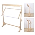thumbnail image 1 of Miumaeov Embroidery Frame Rack Hoop Cross Stitch Sewing Needlework Frame Rack Adjustable, 1 of 18