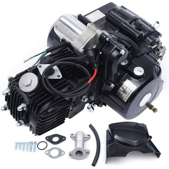 Miumaeov Engine Motor 110CC 4-Stroke Racing Engine Motor for Pit Dirt Bike 7.64HP ATV Engine Motor with CDI Air Cooled Single Cylinder Engine