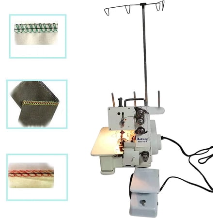 Miumaeov FN2-4D Four-Thread Overlock Serger Household Sewing Machine+Foot Controller