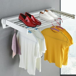 Mainstays Space-Saving 2-Tier Tripod Hanging Clothes Drying Rack, Steel 