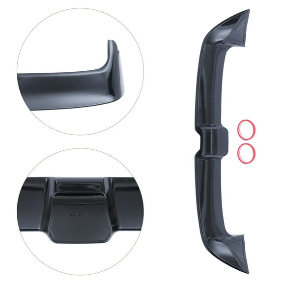 Miumaeov For 2015-2019 Volkswagen VW Golf Mk7 /Gti 2015-2019 Rear Roof Window Spoiler Lip Wing Glossy Black