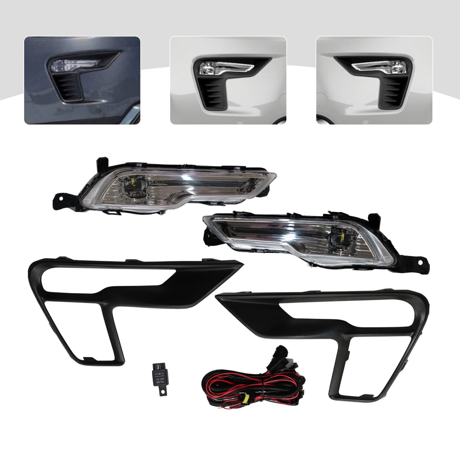 E-Z Parts LED Fog Light Assembly – Right Side For 2017-2019 Ford Explorer (HS7Z-15200-G)