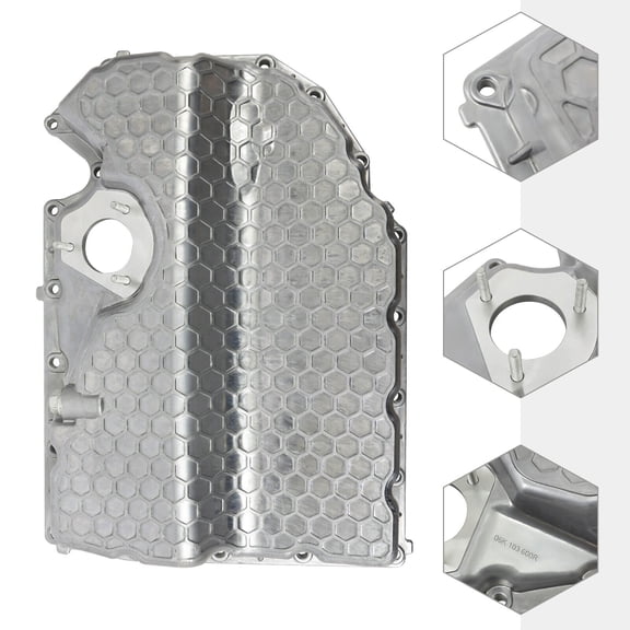 Miumaeov For VW Arteon/Golf/GTI/Beetle, Audi Jetta/Tiguan/A3/A3 Quattro Aluminum Engine Oil Pan Replace