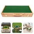 thumbnail image 1 of Miumaeov Freestanding Foldable Mahjong Table, Portable Mini Mahjong Table For Outdoor Camping, 1 of 20