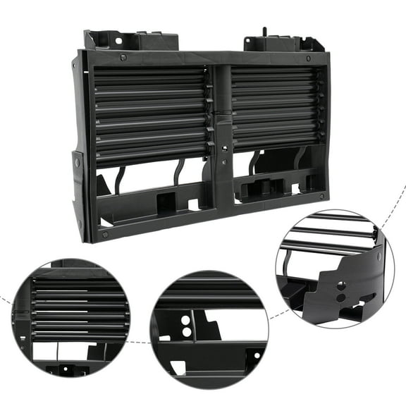 Miumaeov Front Active Grille Shutter For 2020-2022 Ram 1500 Truck V6 3.0L/ 2019-2022 V8 5.7L