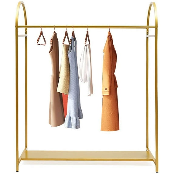 Miumaeov Garment Rack Metal Clothing Rack Wedding Clothes Display Holder Home Square Rack