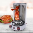 thumbnail image 1 of Miumaeov Gas Doner Kebab Grill Machine 3000W Automatically Kebab Machine Vertical Broiler Countertop Rotisserie Grill Kebab Vertical Rotisserie, 1 of 12