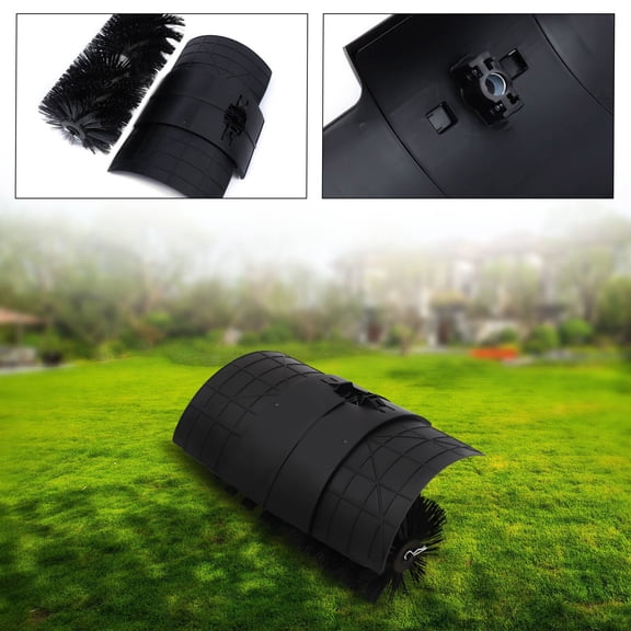 Miumaeov Gas Power Sweeper Bristle Brush Couple Shaft Head Attachment Walk Behind Broom