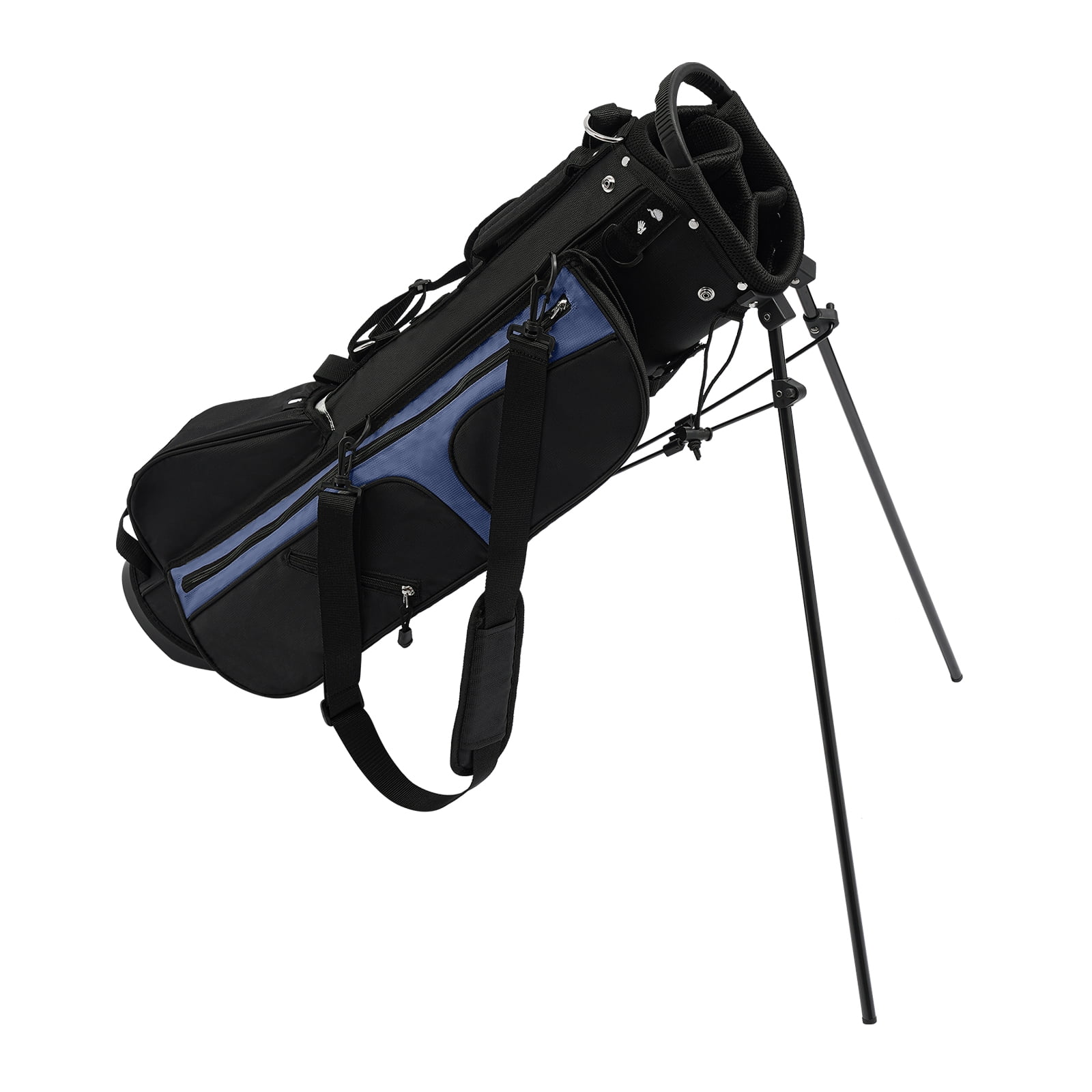 Miumaeov Golf Stand Bag with 3-Way Divider & 5 Pockets, Lightweight Golf Bag for Men & Women, Portable Golf Club Bag for Walking Courses