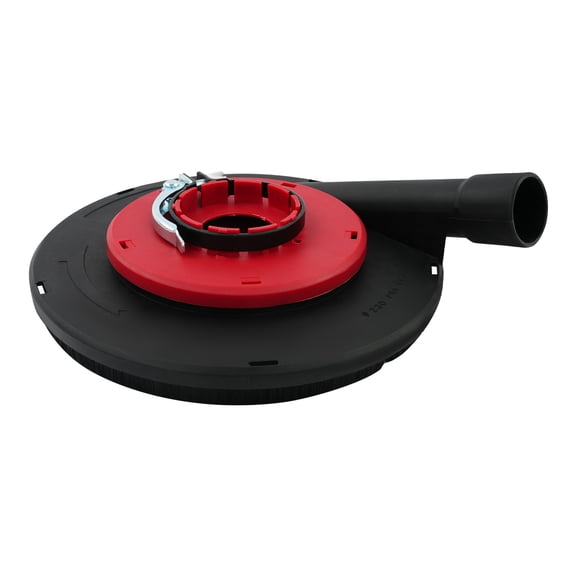 Miumaeov Grinding Dust Shroud for Angle Grinder 9 Inch Hand Angle Grinder Dust Cover (Red)