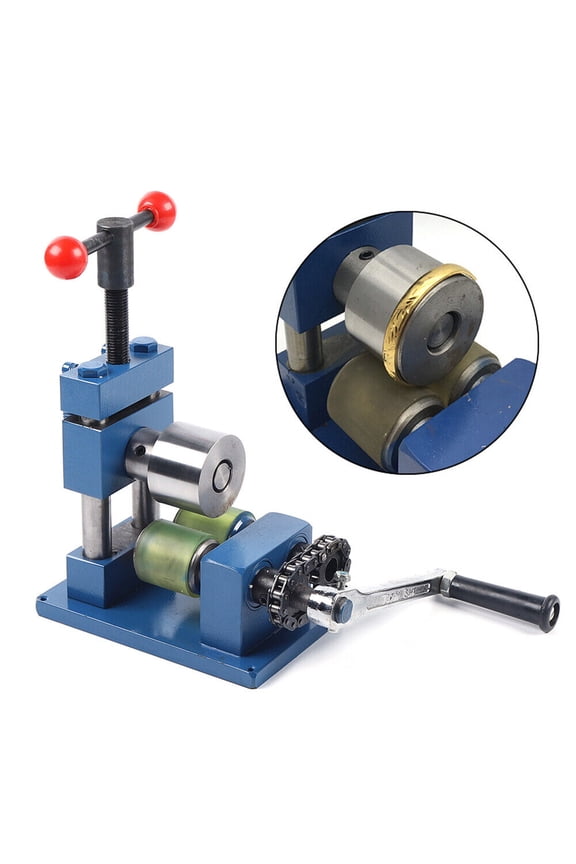 Hand Crank Ring And Bracelet Press Bending Machine Jewelry Earring Bender Processing Tool