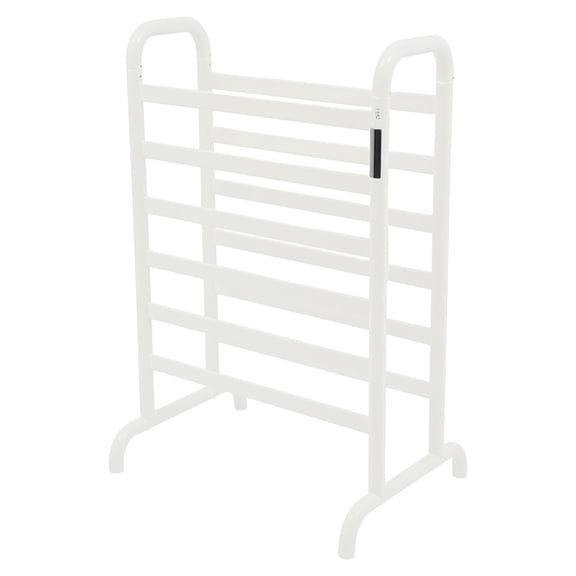 Miumaeov Heated Towel Rack, Freestanding Towel Warmer Drying Rack with Timer and LED Display, Aluminum Towel Drying Shelf for Bathroom