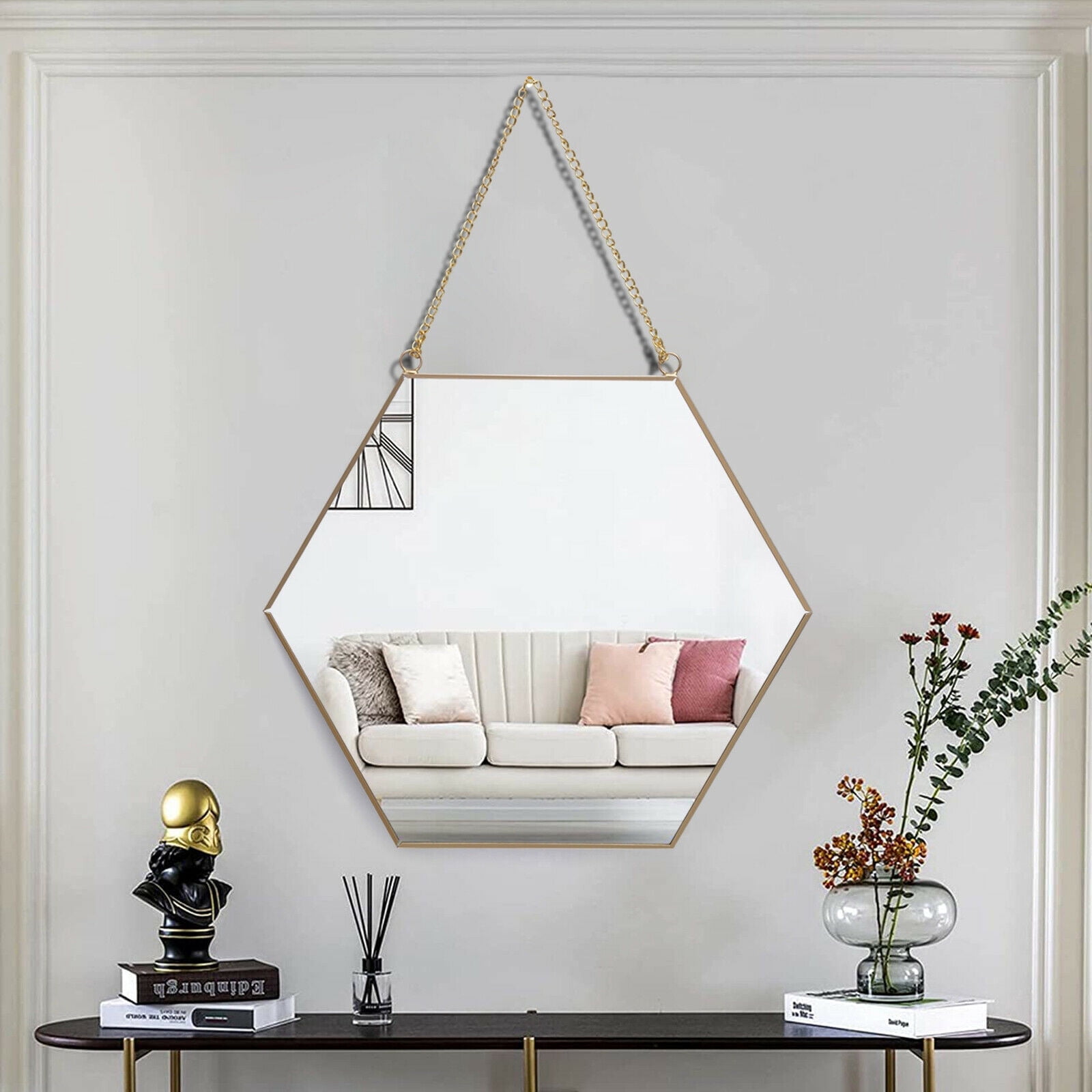 Small Mirror - Small Decorative Mirror and Small Wall Hanging Mirror