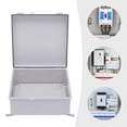 thumbnail image 1 of Miumaeov Hinged Cover Stainless Steel Project Box with Mounting Plate ABS Plastic DIY Electrical Box IP67 Waterproof Box, 1 of 13