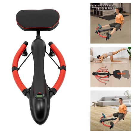 Miumaeov Home Magnetic Rowing Machine,body Workout & Abdominal Exercise Machine