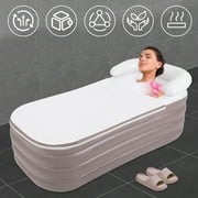 Miumaeov 8201, PVC Pearl Cotton 50.84 x 32.28, Hot/Ice Bath Bathtub