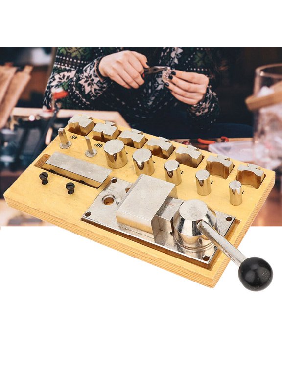 Jewelry Ring Bending Machine Multi-Functional Ring Earring Bending Tools Jewelry Crafts Making Processing Ring Bending Tool Set