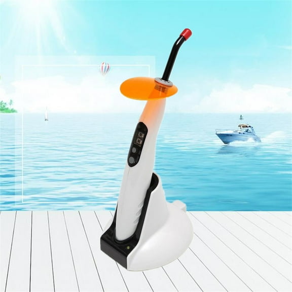 Miumaeov LED Dental Wireless Whitening Curing Light Teeth Whitening Lamp Light 420-480nm
