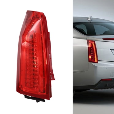 Red Trim Reflector Lights For 2013-2017 Cadillac XTS – Rear Bumper Left & Right Pair