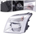 thumbnail image 1 of Miumaeov Left Driver Side Halogen Headlight Headlamp for Ford Transit Connect 2010-2013 Chrome Housing Clear Lens, 1 of 16