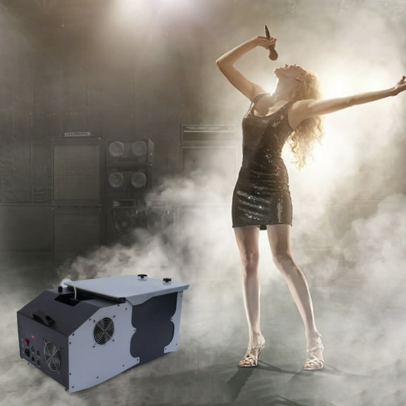 Miumaeov Low Lying Fog Smoke Machine 3000W Ground Smoke Fog Machine with Remote Controls DMX DJ Stage Party Show for Wedding Halloween Party Stage Effect