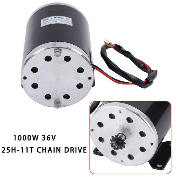 Miumaeov MY1020 type DC Brushed Electric Motor MY1020 for Go Kart Scooter Razor E Bike ATV 1000W 36V