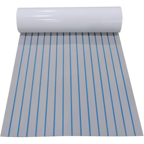 Miumaeov Marine Boat Flooring EVA Foam Yacht Synthetisches Anti- Rutsch Teak Decking Sheet Carpet Pad Mat for Boat Decks RV Floors