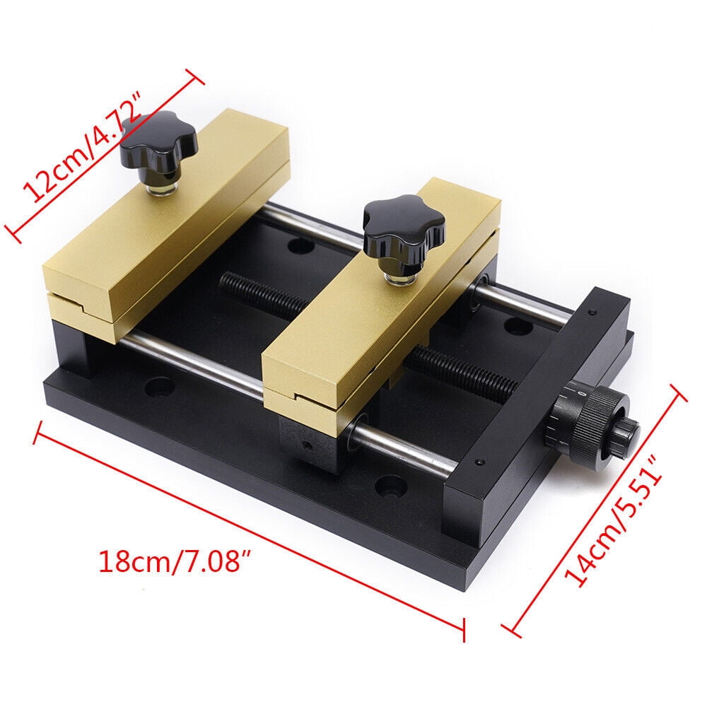 Miumaeov Metal Sheet Holder Holds Tin/Gold/Silver Foil Sheet for Laser Engraving Cutting