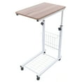 thumbnail image 1 of Miumaeov Mobile Sofa Side Table, Height Adjustable Rolling Bedside Table, Notebook Tablet Coffee Tray Portable Snack Table, 1 of 10
