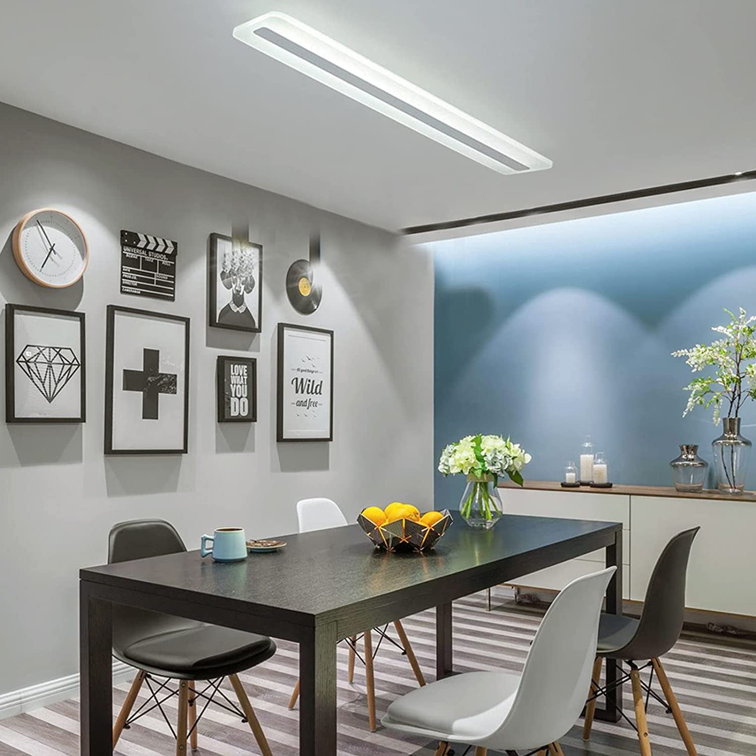Miumaeov 48W LED Ceiling Lights, Dimmable Flush Mount with Miumaeov 48W LED Ceiling Lights, Dimmable Flush Mount with