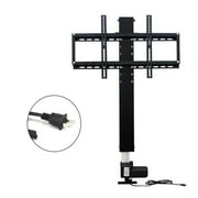 Miumaeov Motorised TV Lift Stand Height Adjustable TV Stand Television Lift Mount Bracket for 14-32 Inch Tvs with Remote Controller for Home Office 27.5 Stroke