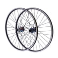 thumbnail image 1 of Miumaeov Mountain Bike Wheelset 29" Dual Disc Mountain Bike Wheels Aluminum Alloy Rim Quick Release Front Rear Black Flat Spokes MTB Wheelset Fit 7-11 Speed Cassette, 1 of 12