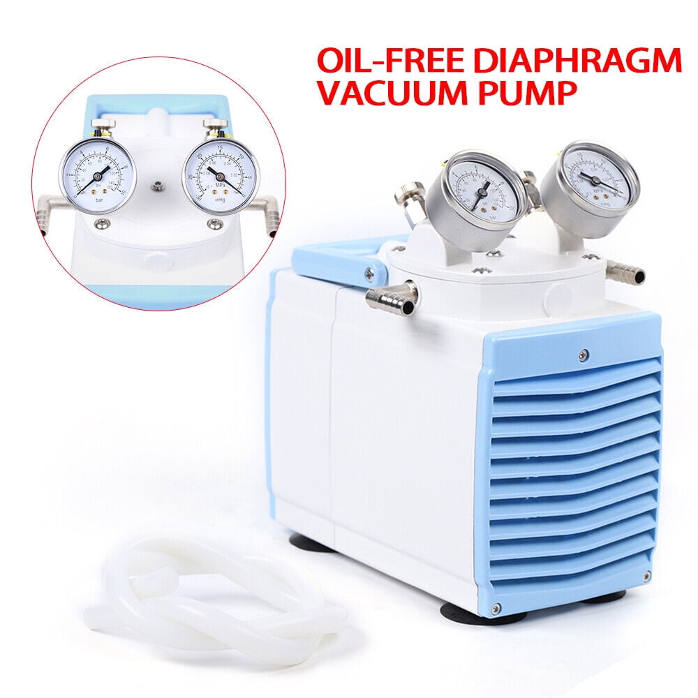 Miumaeov Oil Free Oilless Diaphragm Vacuum Pump For Vacuum Filtration Lab Tool 30L/min 110V GM-0.5A