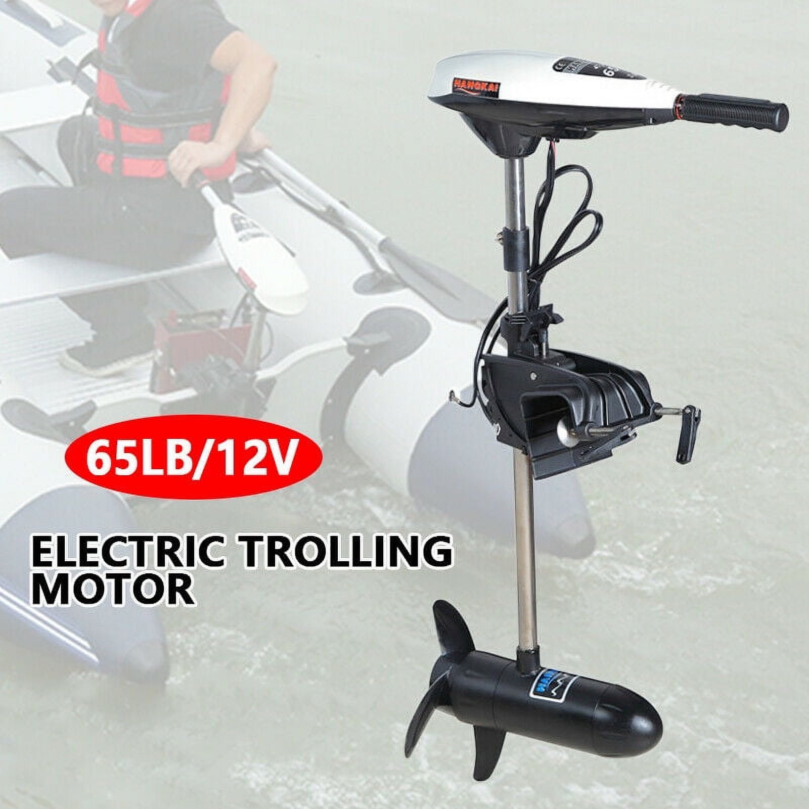 Miumaeov Outboard Motor 660W Electric Trolling Boat Motor Boat Engine for Inflatable Boats