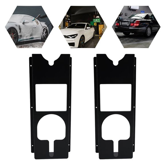 Miumaeov Polishing Machine Holder Wall Mounted  Polisher Holders 2Pcs Set Buffer Polisher Rack