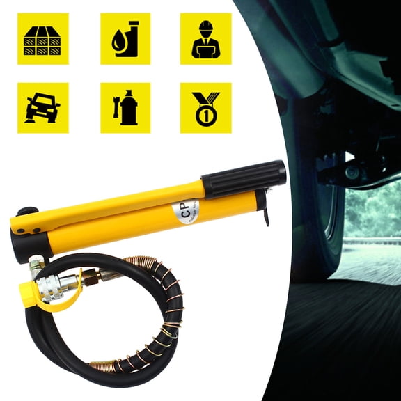 Miumaeov Portable 10T Manual Hand Hydraulic Power Pack Pump 10T Ultra High Pressure Split Hydraulic Hand Pump Cp 180 Pump Sets Stroke 60KG/CM2 High Pressure 400CC