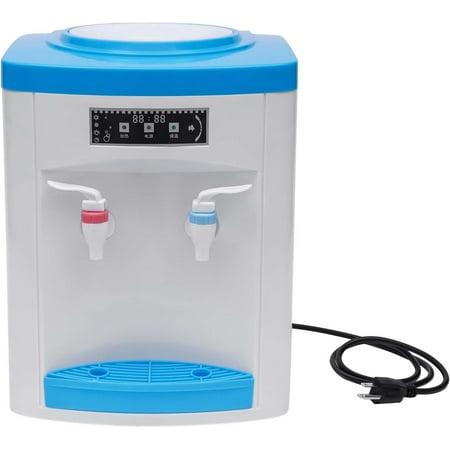 Miumaeov Portable Countertop Water Dispenser Mini Tabletop Drinking Machine Small Space Hydration Station Desktop Water Dispenser