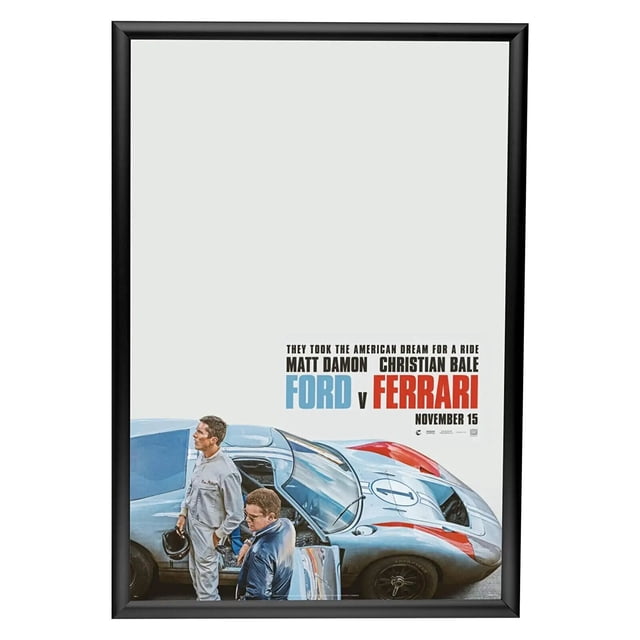 Miumaeov Poster Frames Movie Poster Frame 23 x 35in Wall Mounted Front