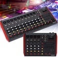 thumbnail image 1 of Miumaeov Professional 12 Channel Mixer Console USB Bluetooth Live Studio Audio Power Mixing Board Amplifier 110V, 1 of 24