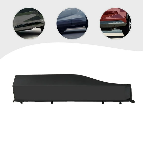 Miumaeov Rear Door Lower Molding Trim Black Left Driver Side For 2019-2022 Toyota Rav4 750780R070