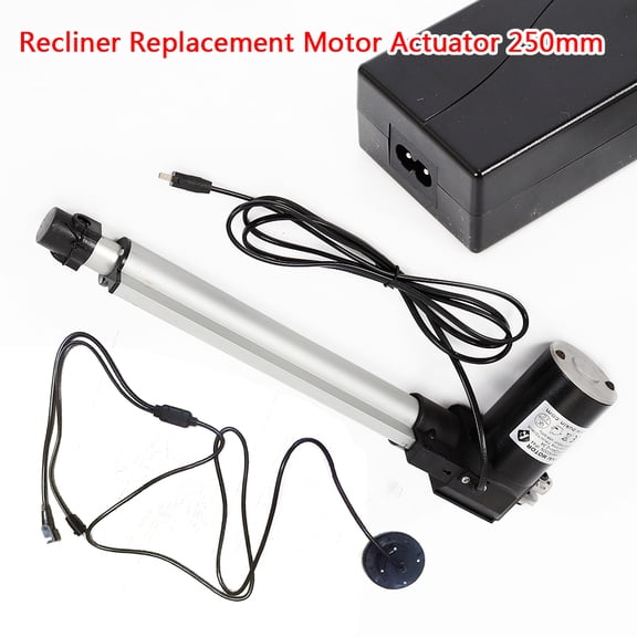 Miumaeov Recliner Replacement Motor Actuator DC 24V Power Recliner Lift Linear Replacement Actuator Motor Permanent Kit