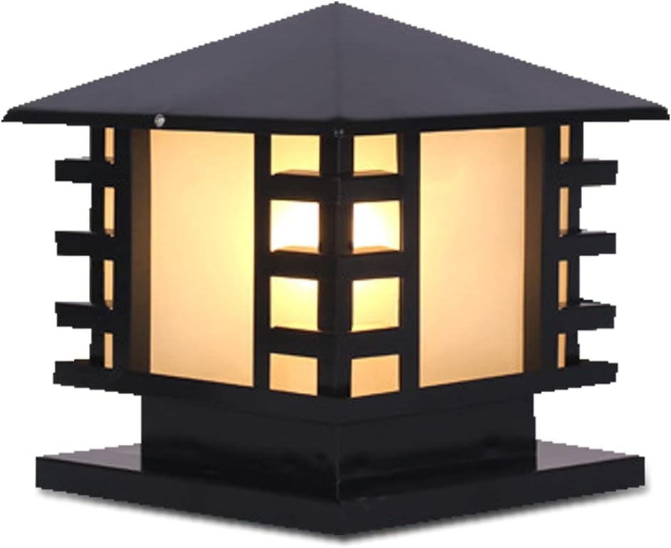 Miumaeov Retro Outdoor Post Lamp