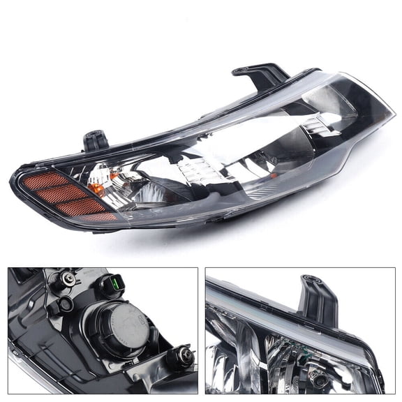 Miumaeov Right Halogen Head Light Passenger Side for 2010-2013 Kia Forte/Forte Koup LX/EX