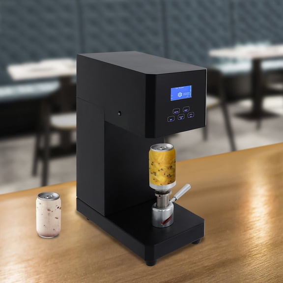 Miumaeov Semi-automatic Tabletop Beverage Seal Machine Milk Tea Drink Bottle Sealer Electric Cans Sealer