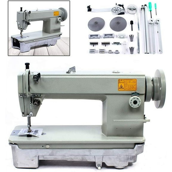 Miumaeov Sewing Machine, SM 6-9 Thick Material Lockstitch Sewing Machine Maximum Speed 3000S.P.M