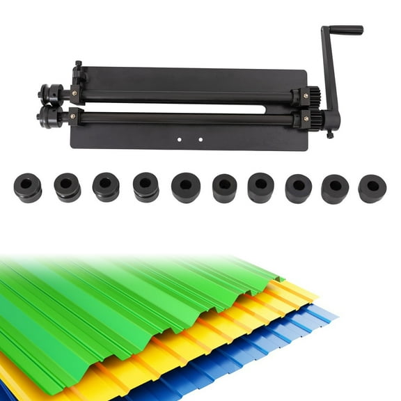 Miumaeov Sheet Metal Fabrication Bead Roller Carbon Steel Flaring Tool Beading Machine