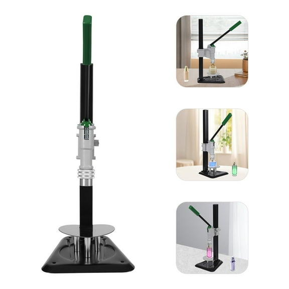 Miumaeov Tabletop Manual Perfume Capper 13mm 15mm 18mm 20mm Perfume Bottle Crimping Machine Sealer
